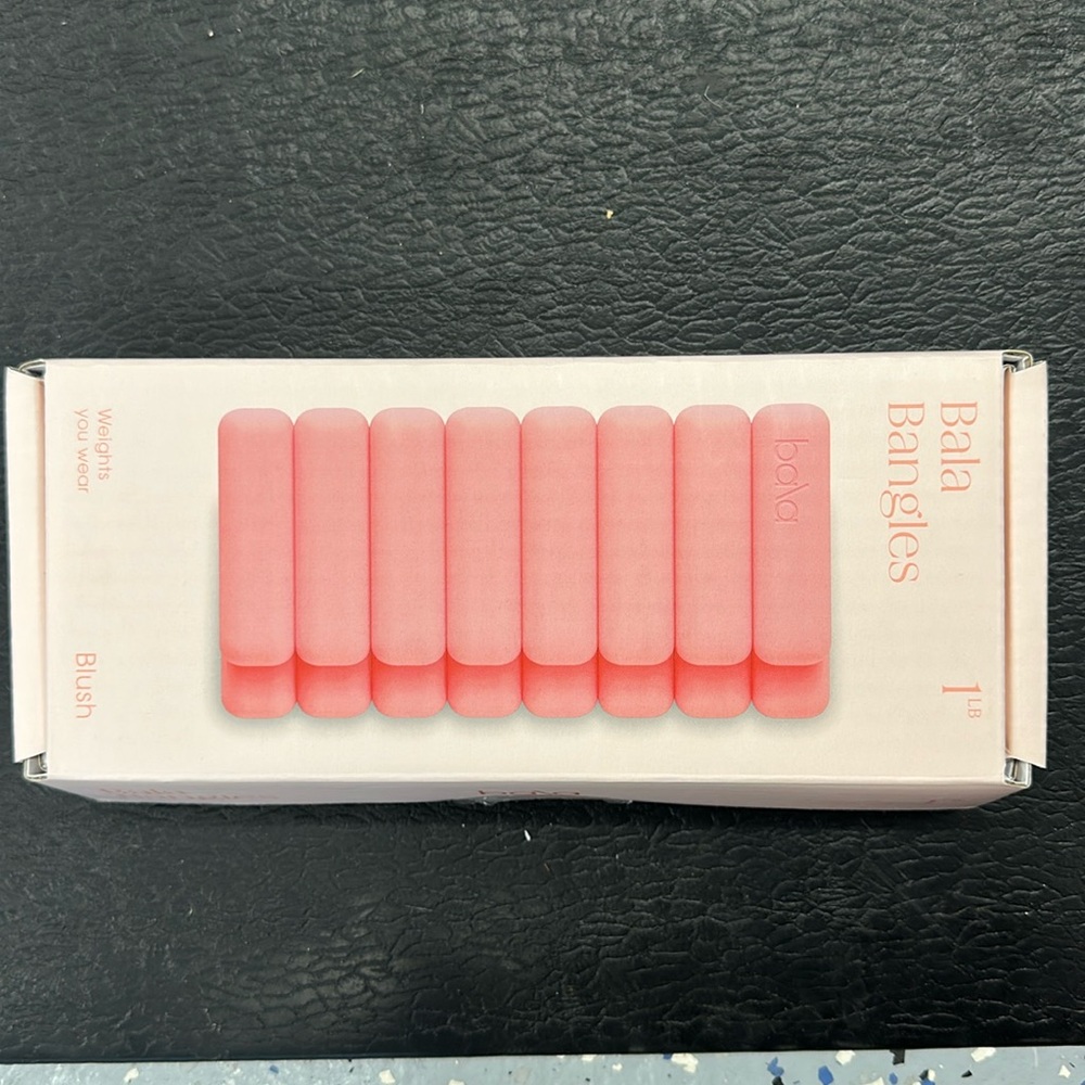 Bala Bangles 1 lb in Blush Pink NIB never used